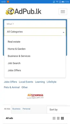 AdPub Classifieds android App screenshot 2